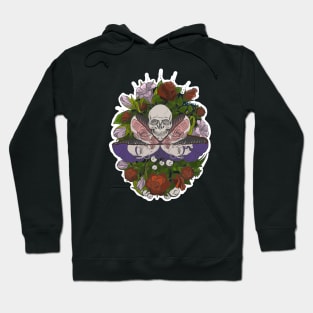 Skull and roses Hoodie